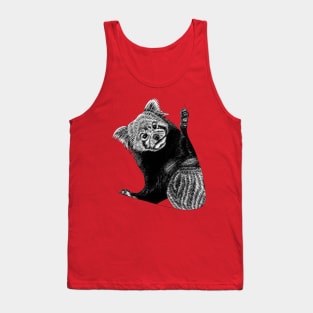 Red panda - ink illustration Tank Top